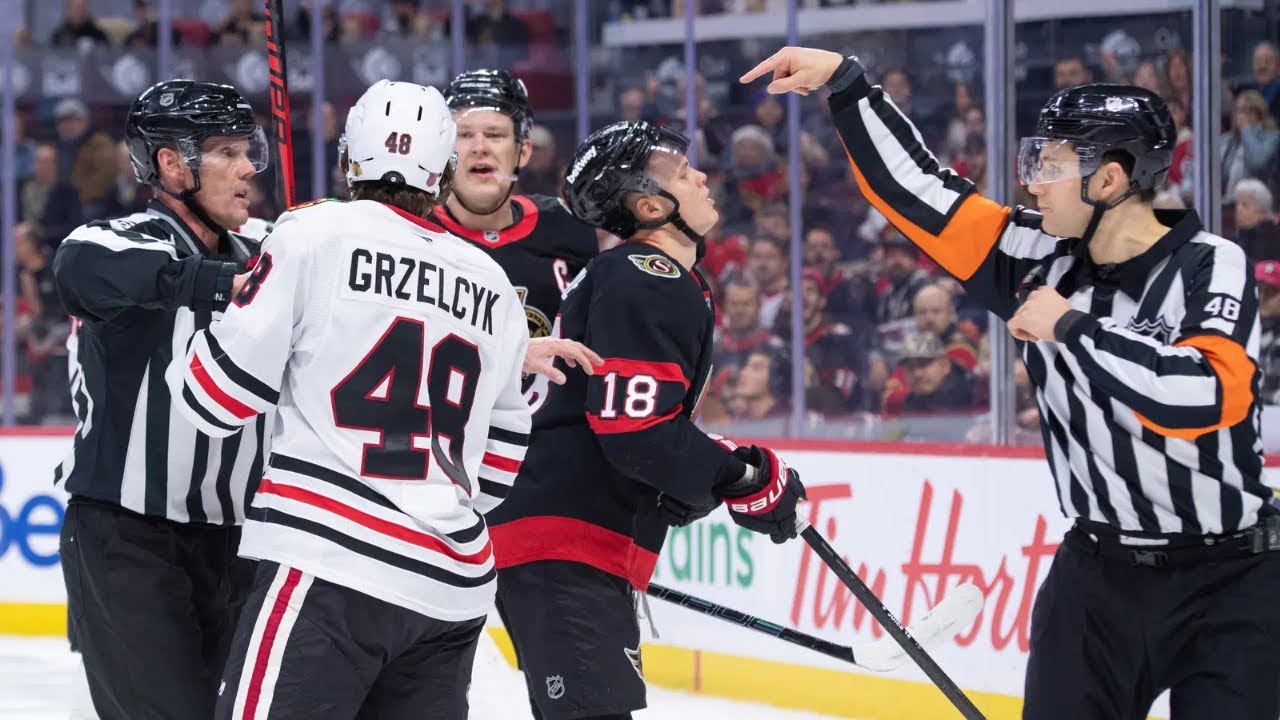 NHL: Cross Check to the Head Part 4