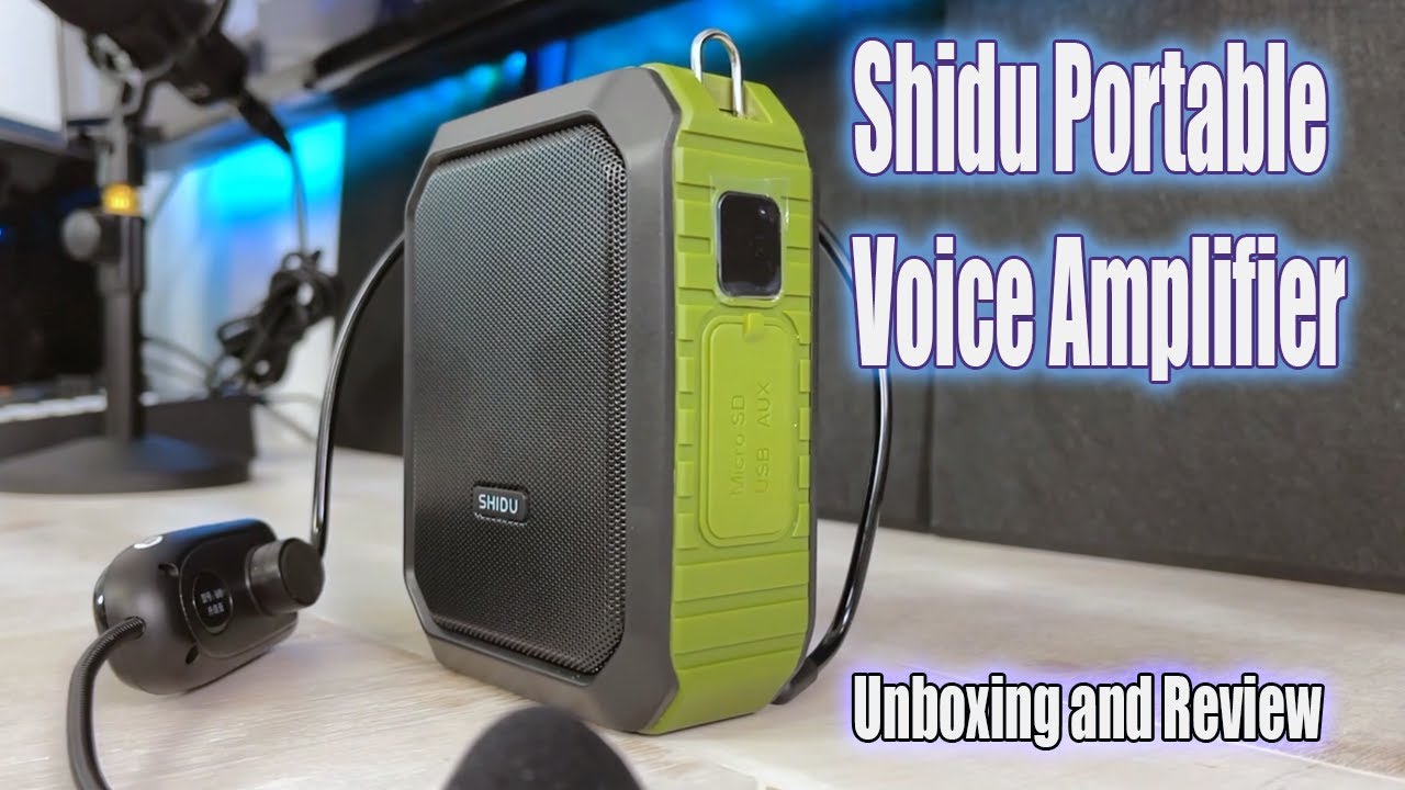 The Best Voice Amplifier from Shidu | Unboxing and Review