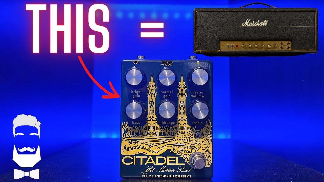 Electronic Audio Experiments CITADEL In British Racing Green! Marshall In A Box With A SMART Feature