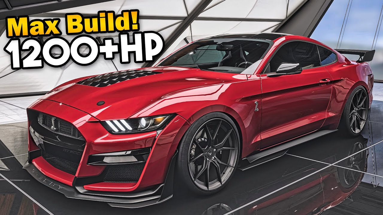 Forza Horizon 5 Car Customization - 1200HP Ford Mustang Shelby GT500