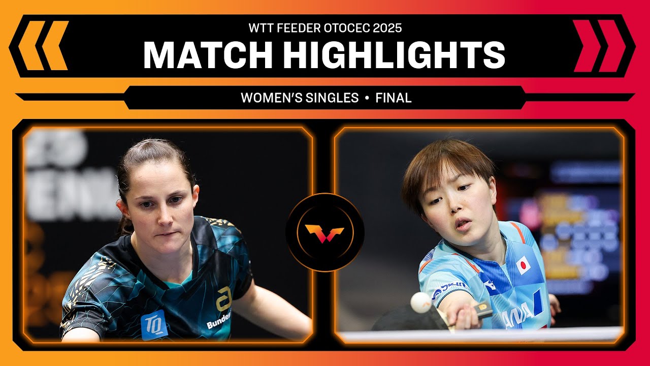 Sabine Winter vs Saki Shibata | WS Final | WTT Feeder Otocec 2025 Presented by I Feel Slovenia