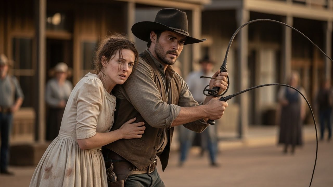 She Was Beaten For Refusing A Cruel Man, A Cowboy Stopped The Whip And Said 