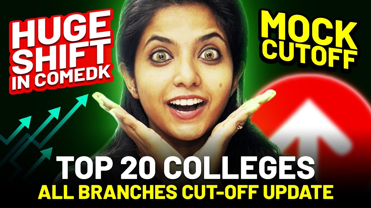 Top 20 COMEDK Colleges 2025 🏫 | Branch-Wise Cutoffs + Fees | Big Mock Round Changes!
