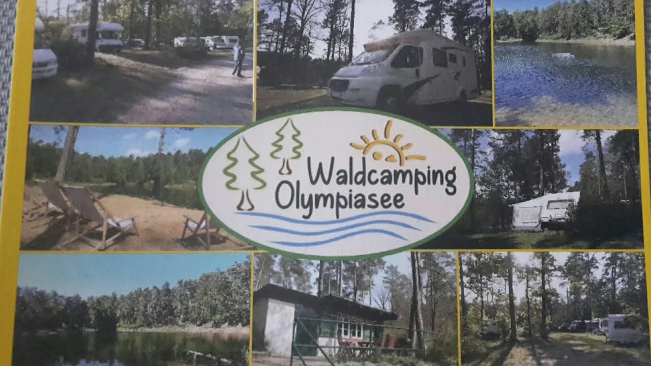 Campingplatz Olympiasee  in Coswig Relaxen in Deutschland  Urlaub in Sachsen Anhalt Holiday  Germany