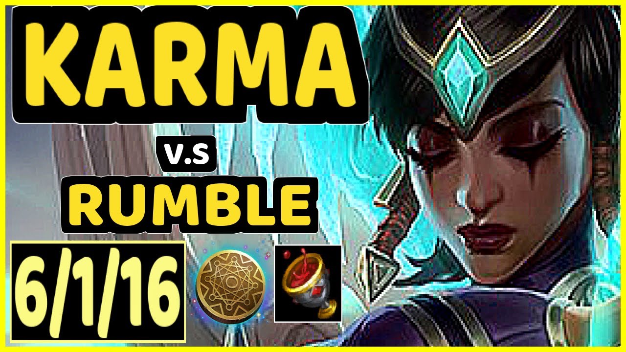 MAGIFELIX (KARMA) vs RUMBLE - 6/1/16 KDA TOP CHALLENGER GAMEPLAY - EUW