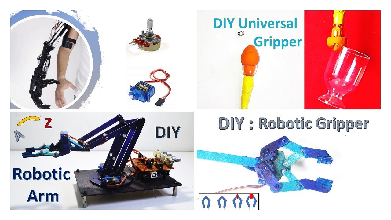 All about how to make Robotic Arm – A tutorial series for beginners