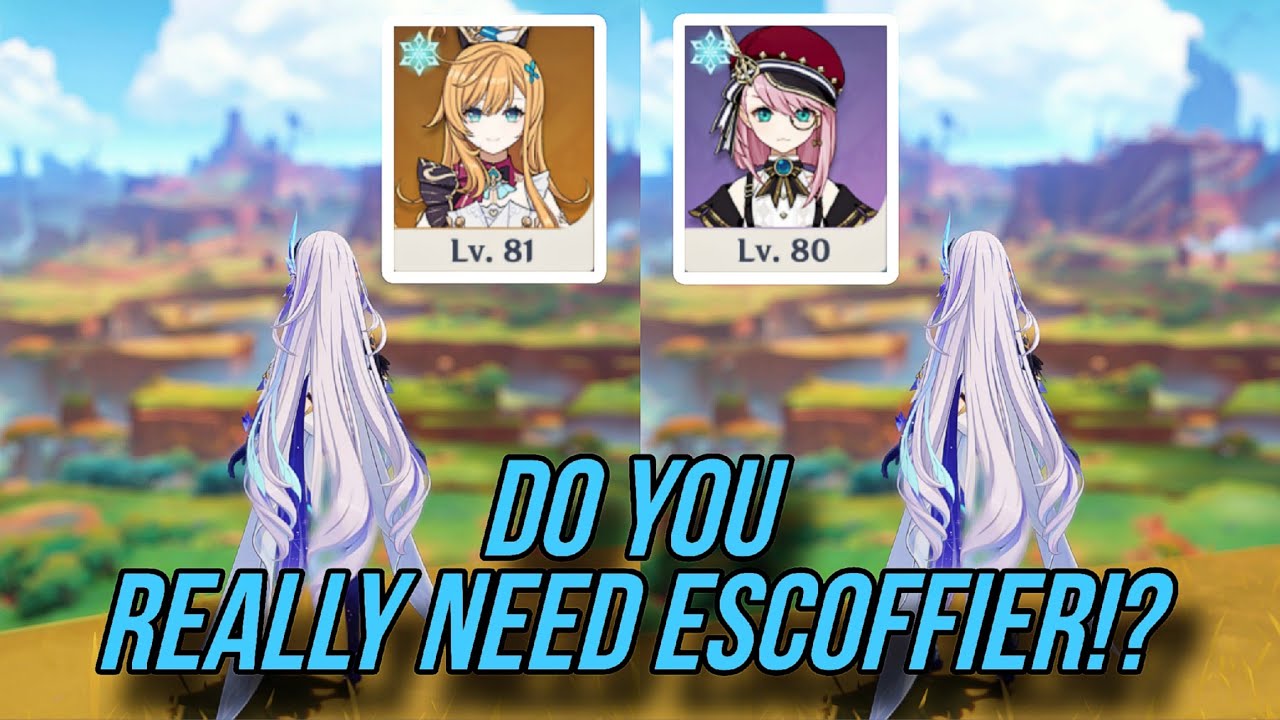 Do You Really Need Escoffier For Skirk? Escoffier vs Charlotte DMG Comparison!! - [Genshin Impact]