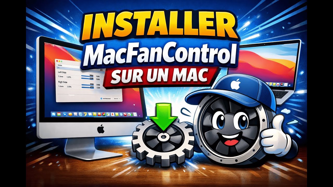 Mac surchauffe ? Installe MacFanControl en 5 minutes