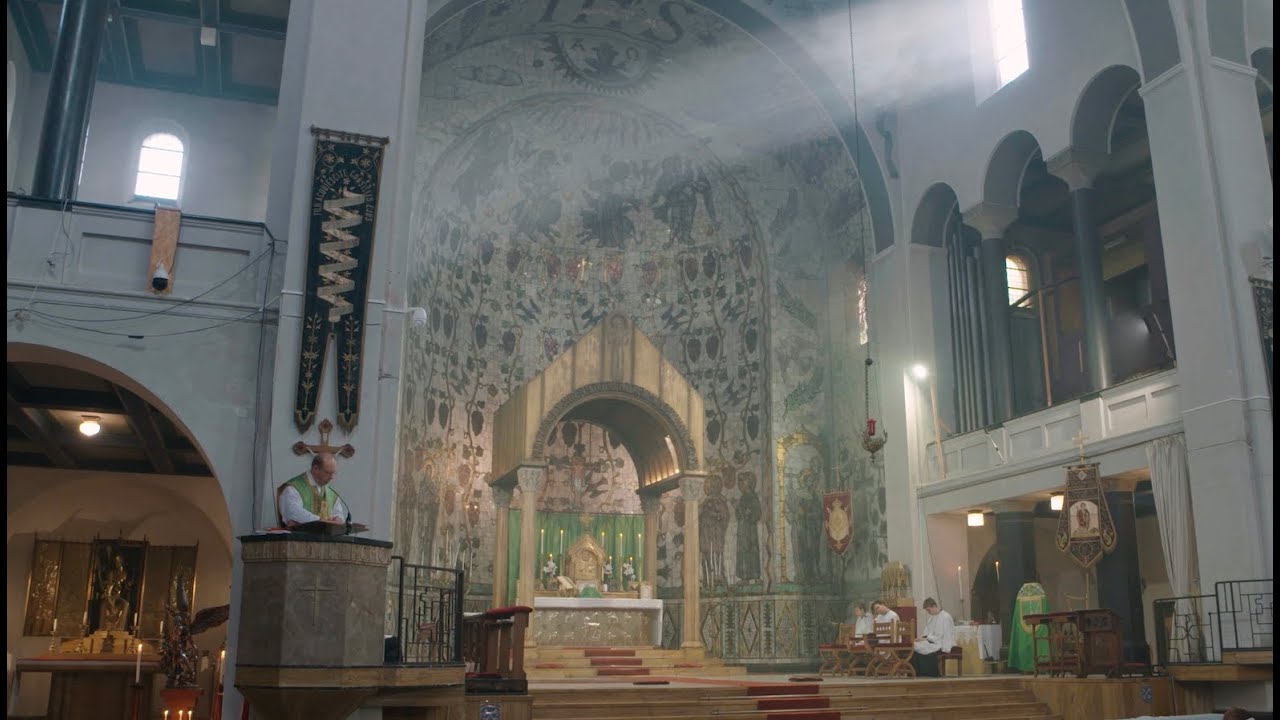 The ciborium of the Saint Agnes Church in Amsterdam