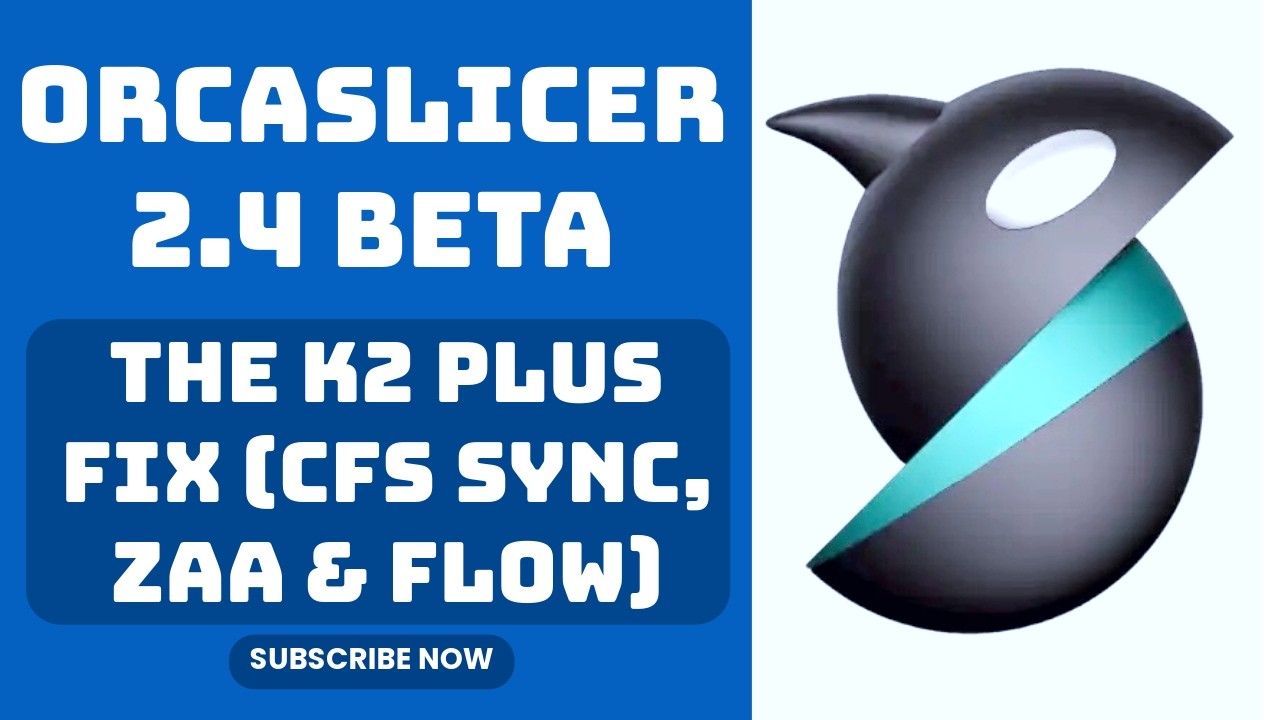 OrcaSlicer V2.4 Beta: Исправление K2 Plus (синхронизация CFS, ZAA и Flow)