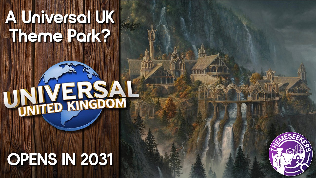 Тематический парк Universal в Великобритании? Universal United Kingdom откроется в 2031 году!