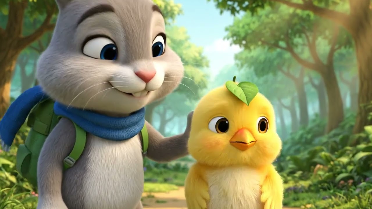 Bunny Hop & Chick Pop: The Great Snow Rescue