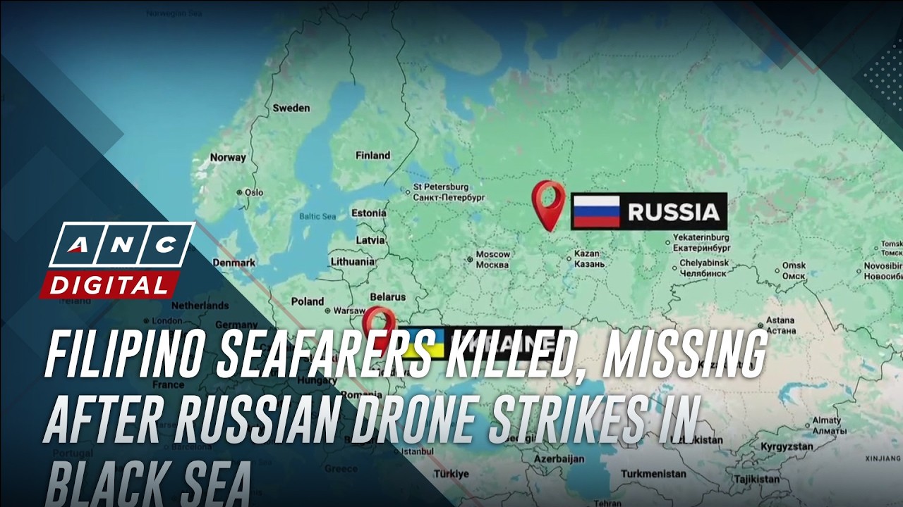 Филиппинские моряки погибли и пропали без вести после ударов российских дронов в Черном море | ANC