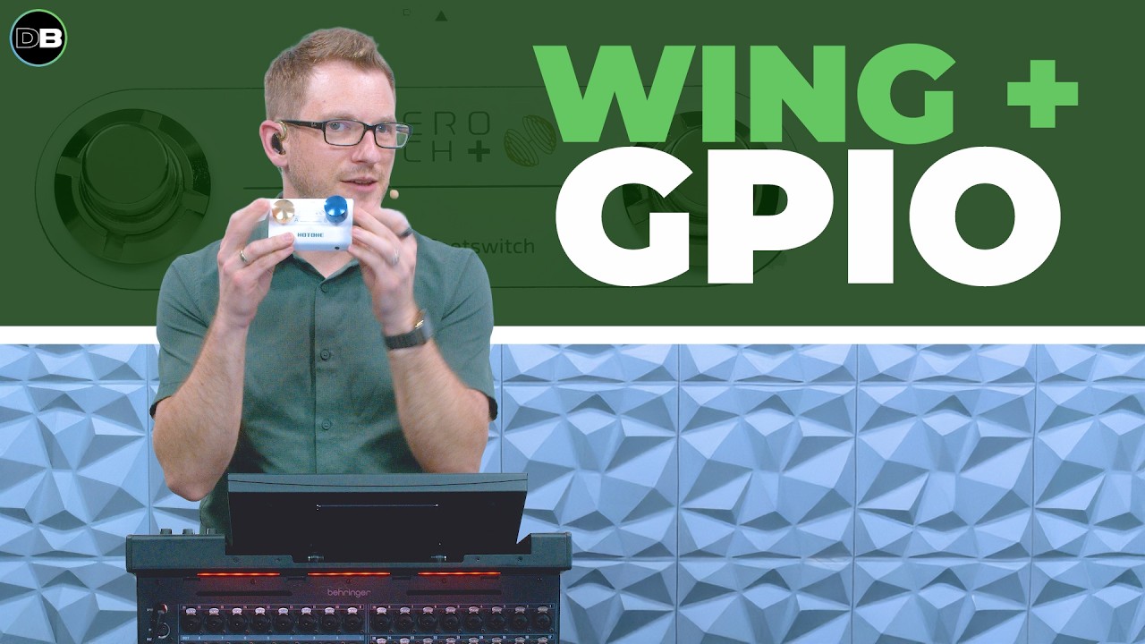 Using GPIO on the Behringer WING