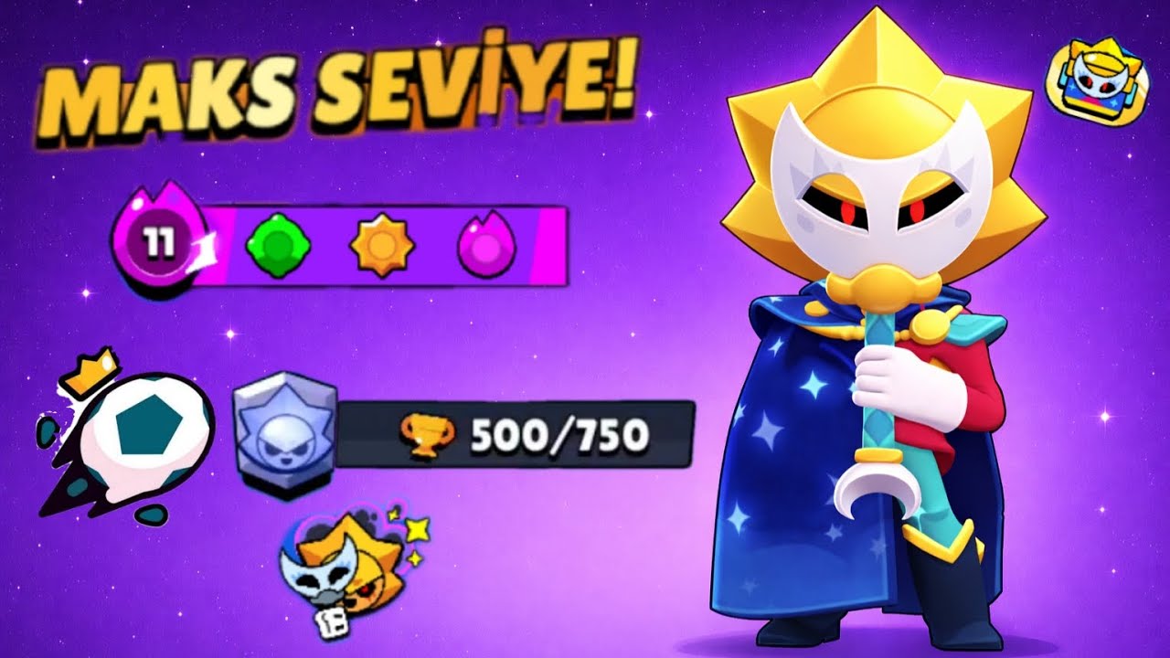 Sirius'u Fulledim Ve 500 Kupa Yaptım🔥-Brawl Stars 