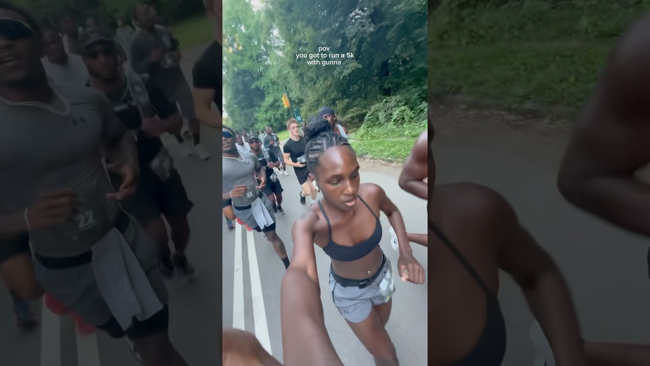 Pov you got to run a 5k with gunna