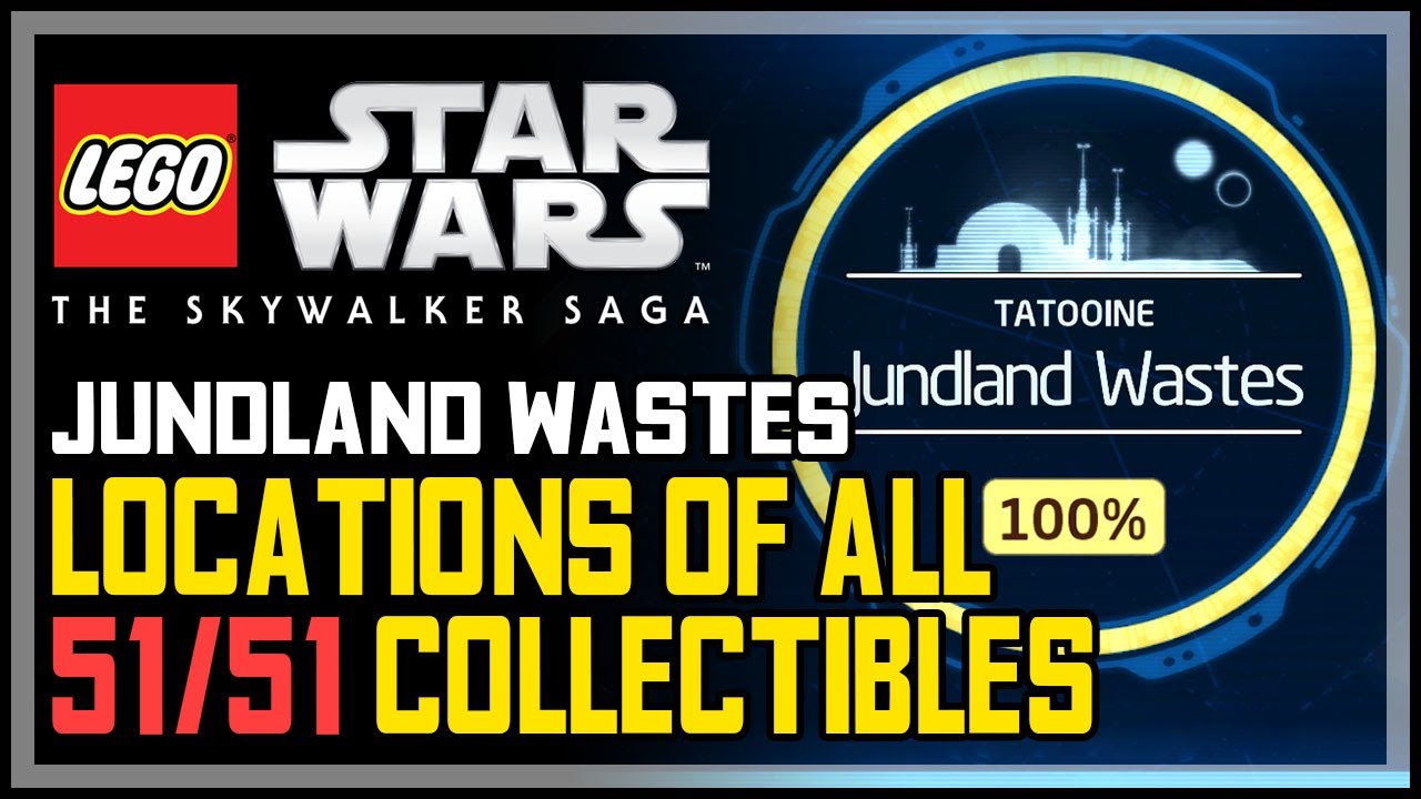 All Jundland Wastes Collectibles LEGO The Skywalker Saga (100% Guide)