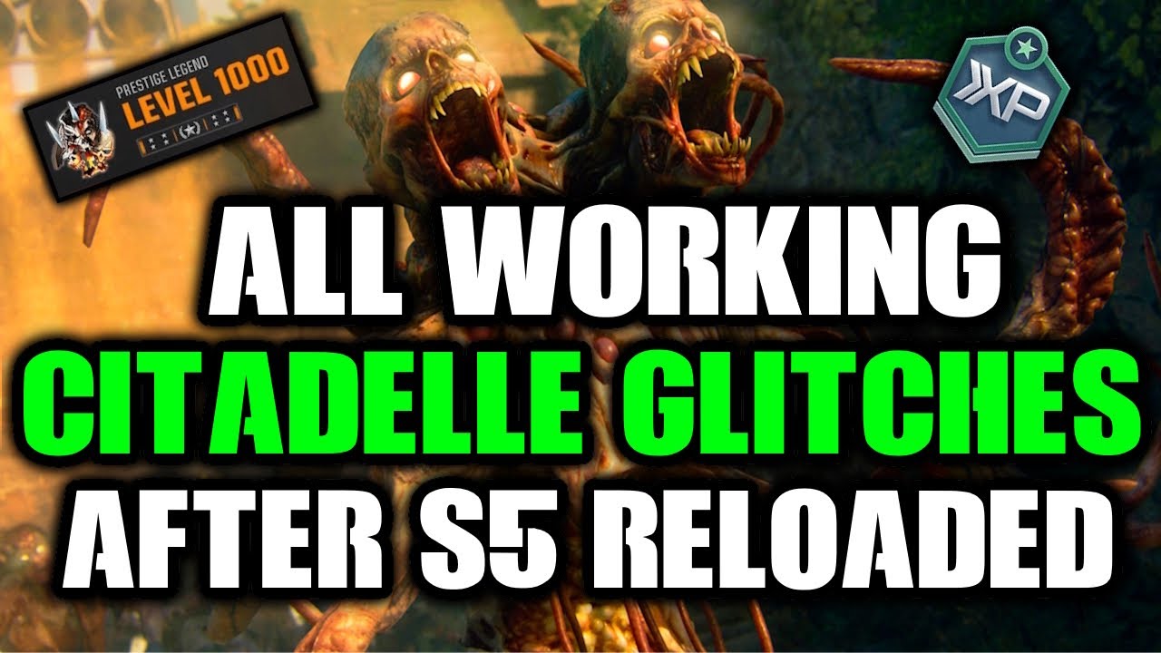 *MUST WATCH* ALL WORKING CITADELLE GLITCHES AFTER SEASON 5 RELOADED PATCH!EASY LEVEL 1000 GLITCH