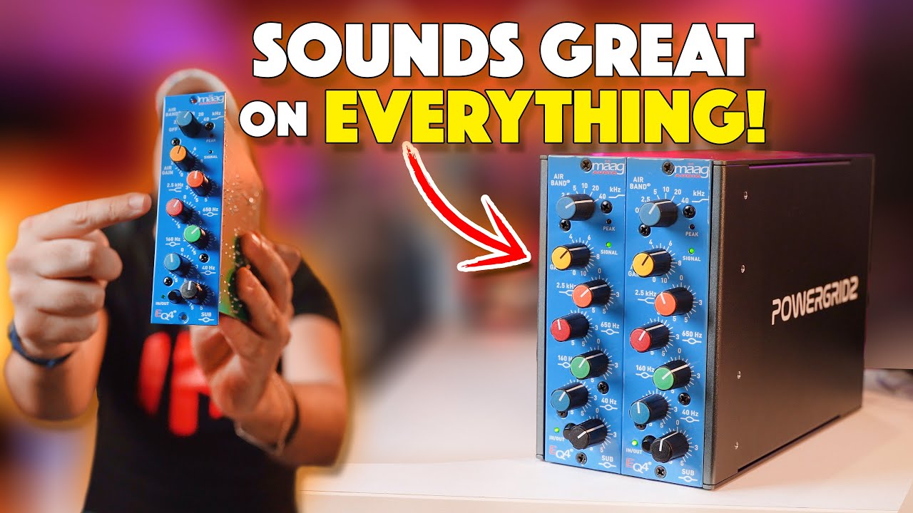 Аналоговый эквалайзер MAAG EQ4 серии 500 Pro Audio