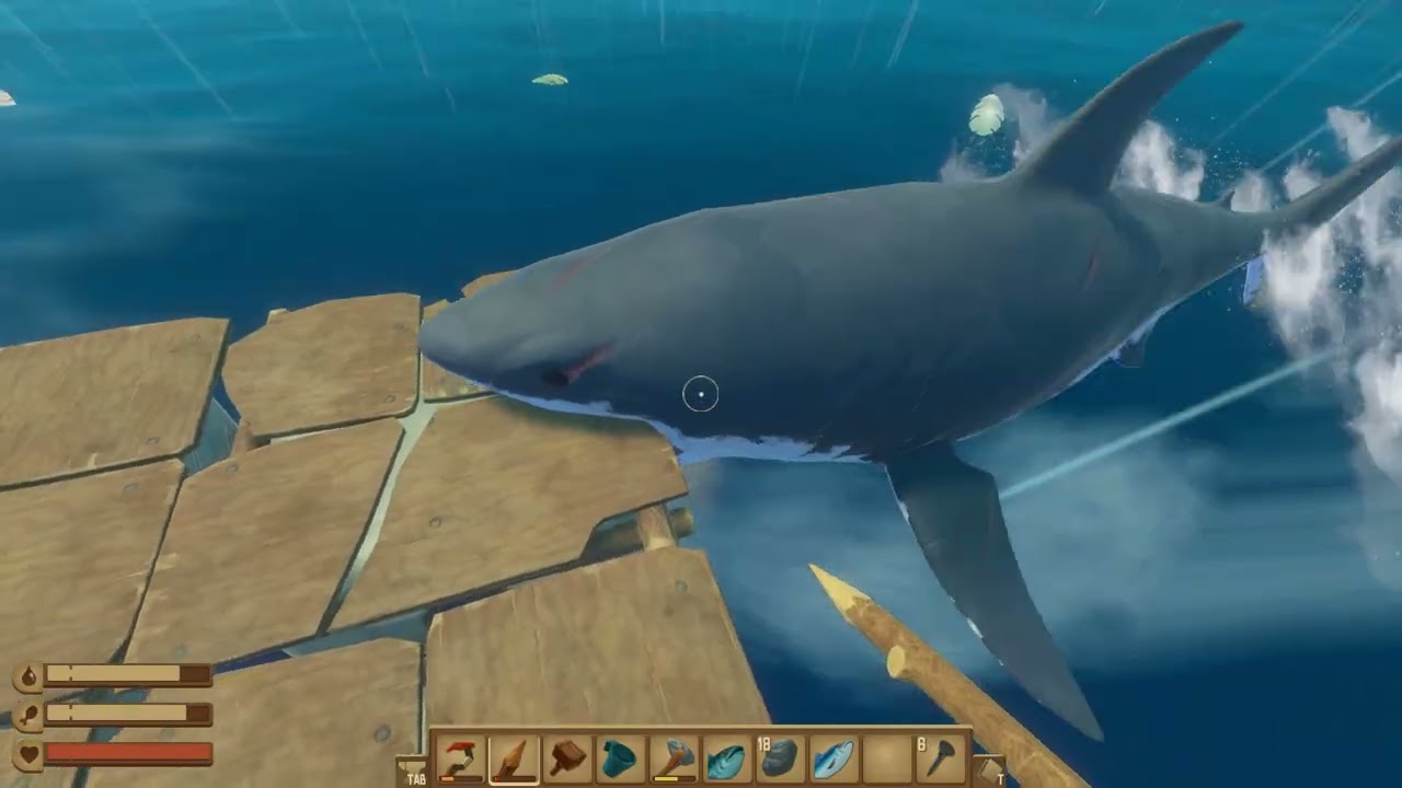 Raft #8 Noch eine Insel erkunden | Neue Materialen finden | Floß ausbauen 🦈