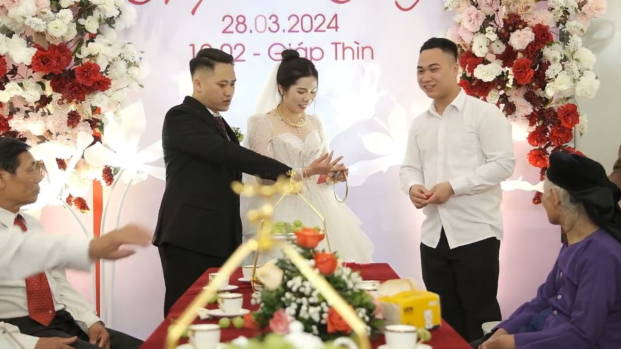 Lễ cưới anh Quang Huy và chị Nông Trang