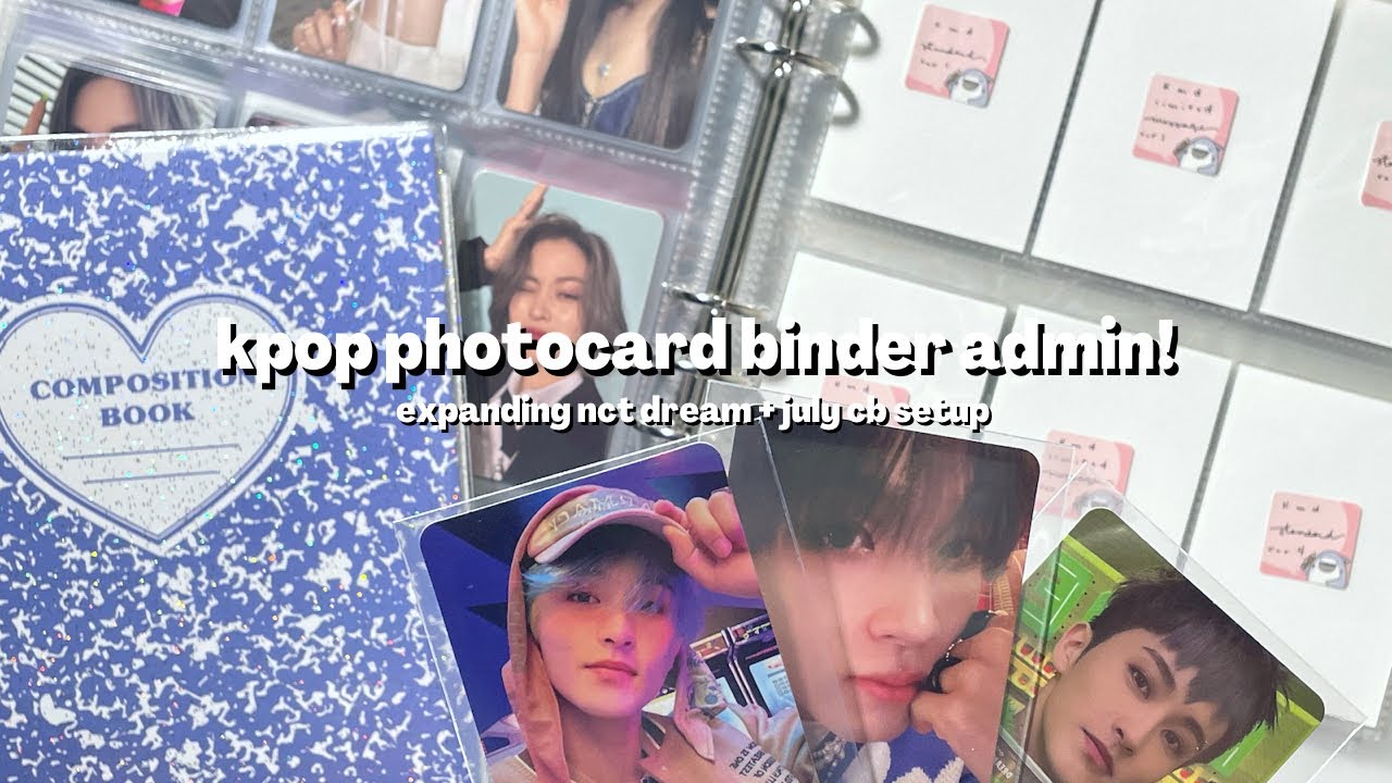 kpop binder admin ✰ expanding my nct dream collection + july comeback prep (exo + itzy)