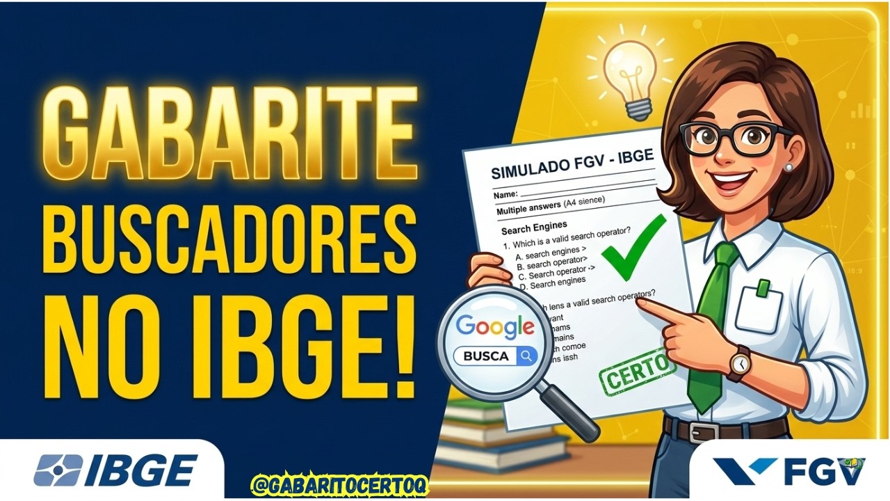 PESQUISA EM BUSCADORES IBGE: Como a FGV cobra (Informática)