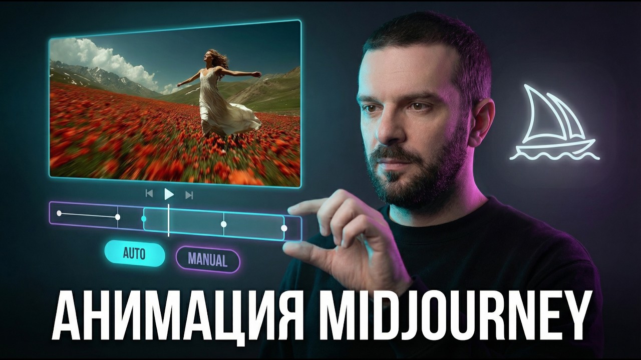 Midjourney Video: Полный гайд по анимации (Ручной режим и Авто)