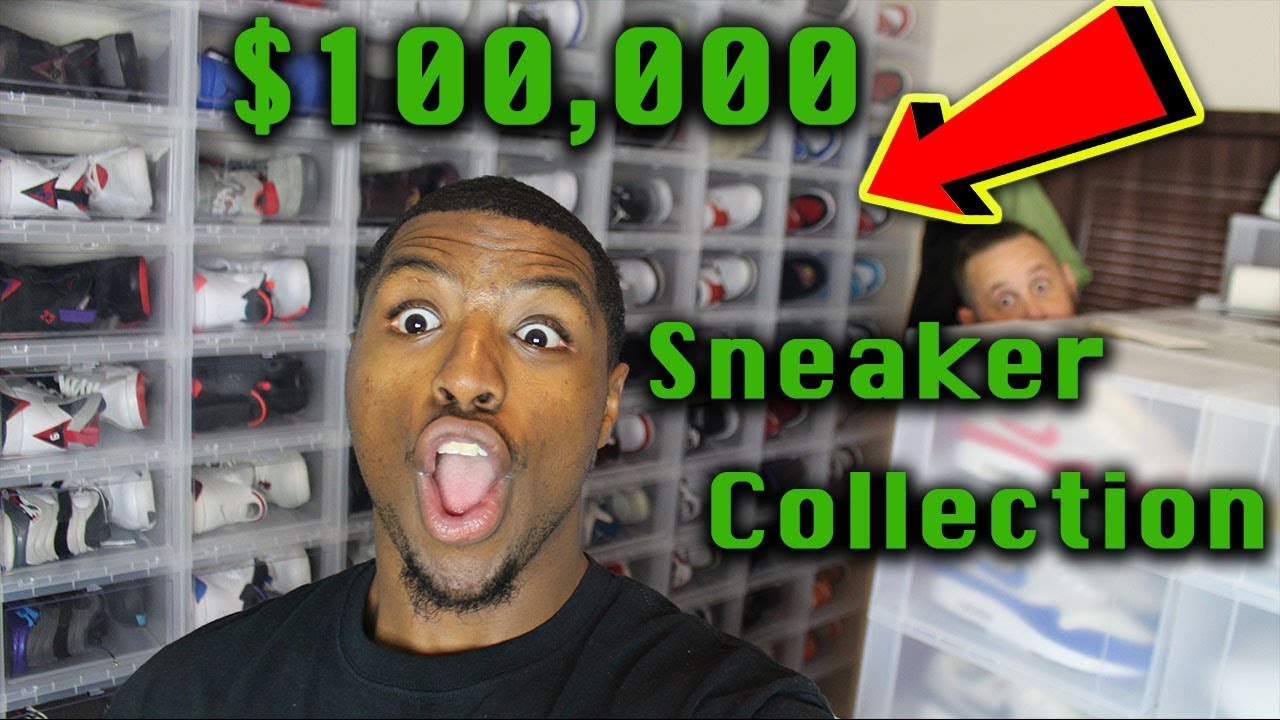 100,000 DOLLAR SNEAKER COLLECTION!! "MUST WATCH"