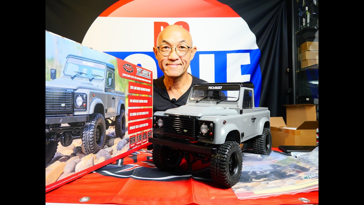 รีวิวรถสเกลพร้อมเล่น Z RTR0065 :RC4WD   Land Rover Defender D90 ปี 2015 สีเทา