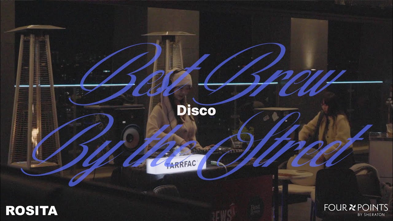 [PLAYLIST] 포포인츠 루프탑 바에서 듣는 디스코 - ROSITA | DISCO