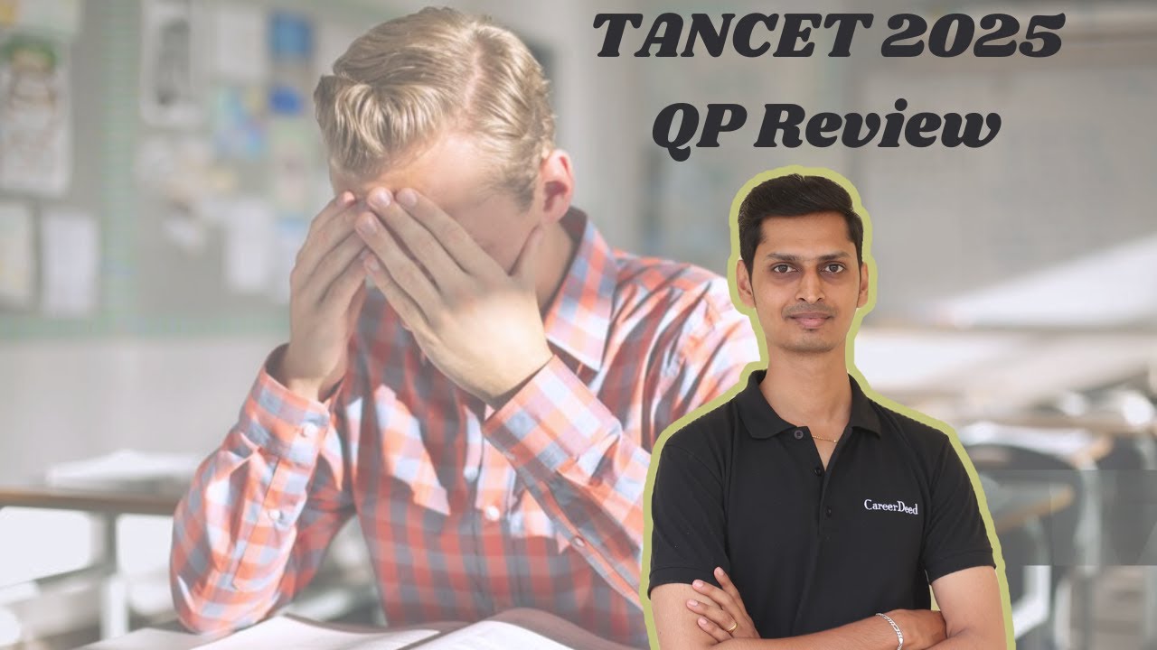 TANCET 2025 Question Paper Review | TANCET 2025