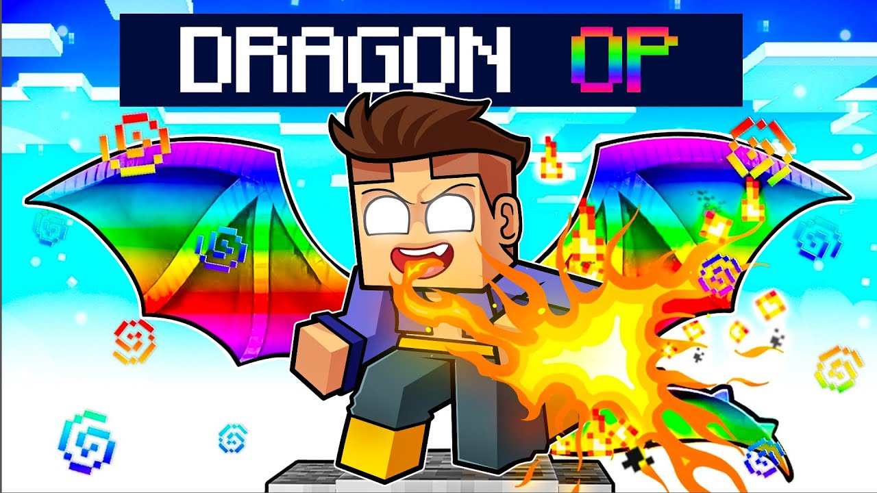 Minecraft PERO nos Convertimos en DRAGONES SÚPER PODEROSOS