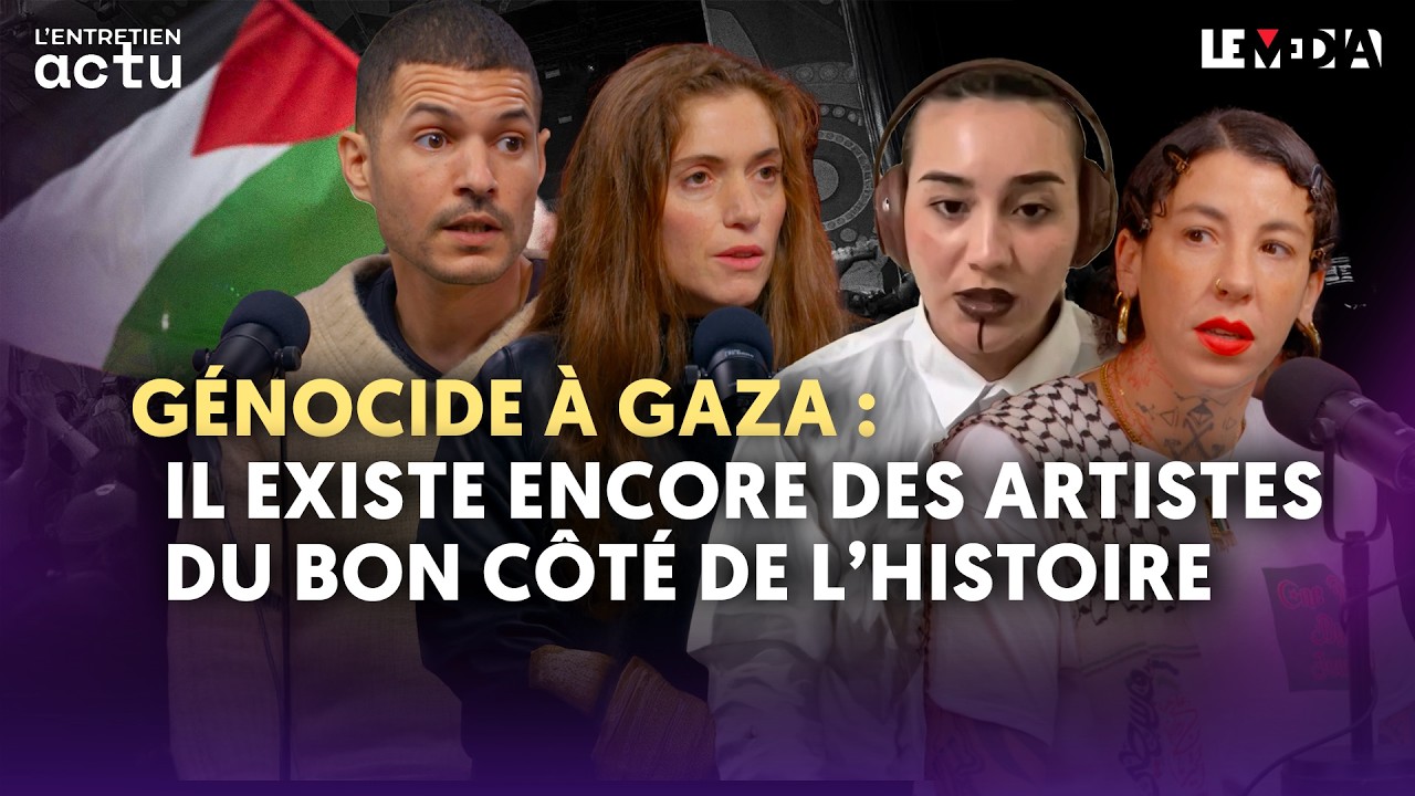GAZA : IL EXISTE DES ARTISTES DU BON CÔTÉ DE L'HISTOIRE (AVEC HABIBITCH, NAYRA, MALIK ET MAUD WYLER)