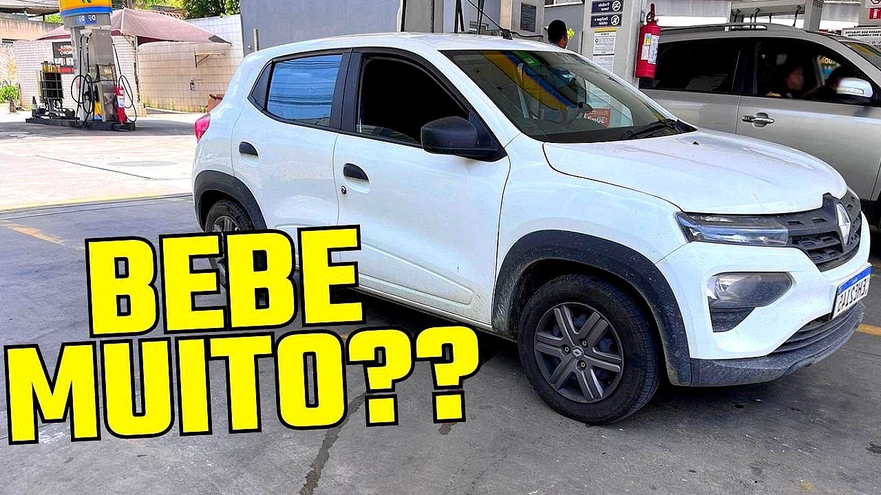 CONSUMO DE COMBUSTÍVEL RENAULT KWID 2025 1.0 3 CILINDROS! É ECONÔMICO?