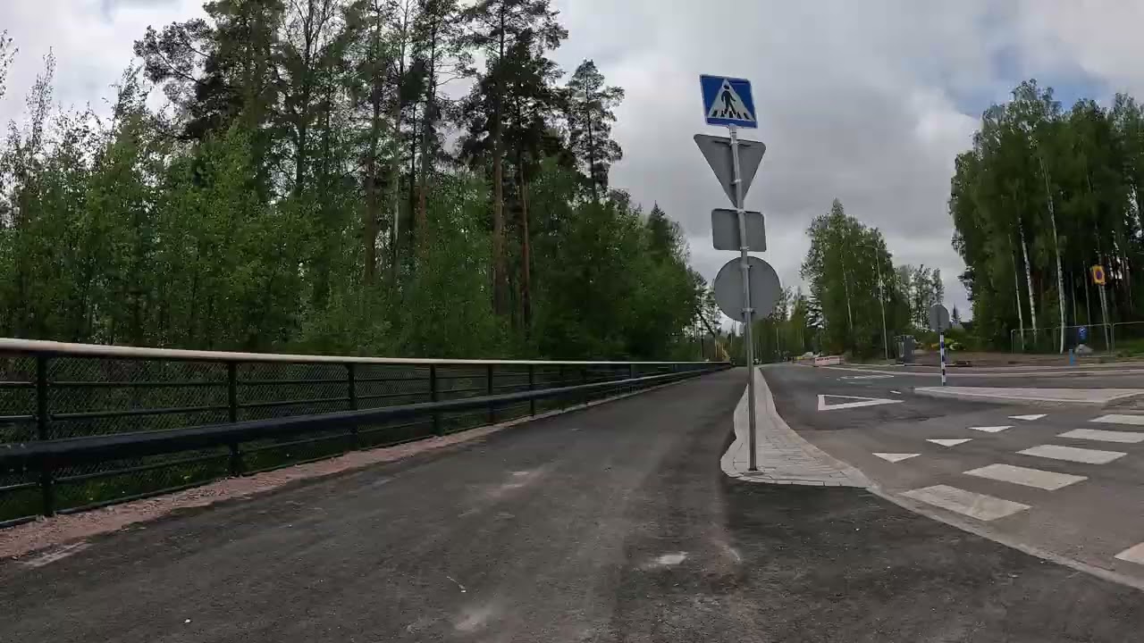 29.5.2025 - Juuri avattu Finnträskinreuna koeajossa