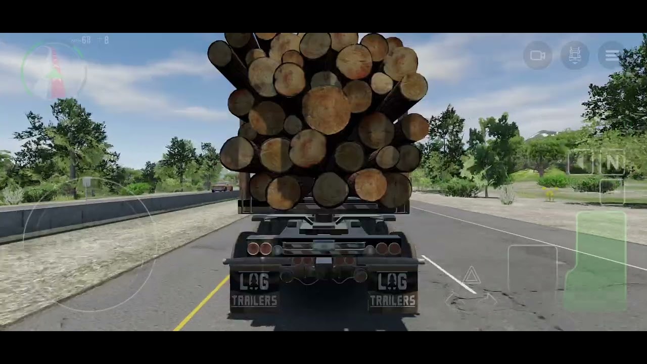 Otra kenworth L900 con un motor super increíble transportando40 TON de madera😮🐴💭