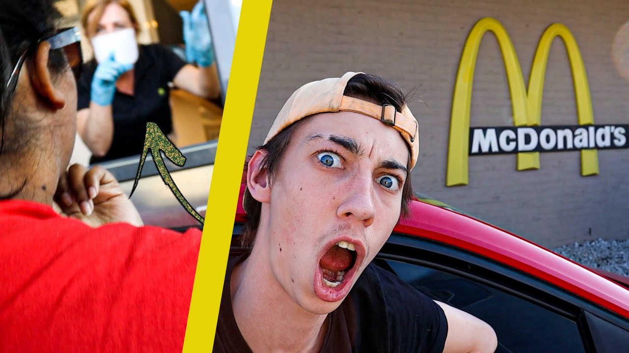 BOZE EIGENAAR DUWT CAMERA WEG BIJ OPENING MCDONALDS!!