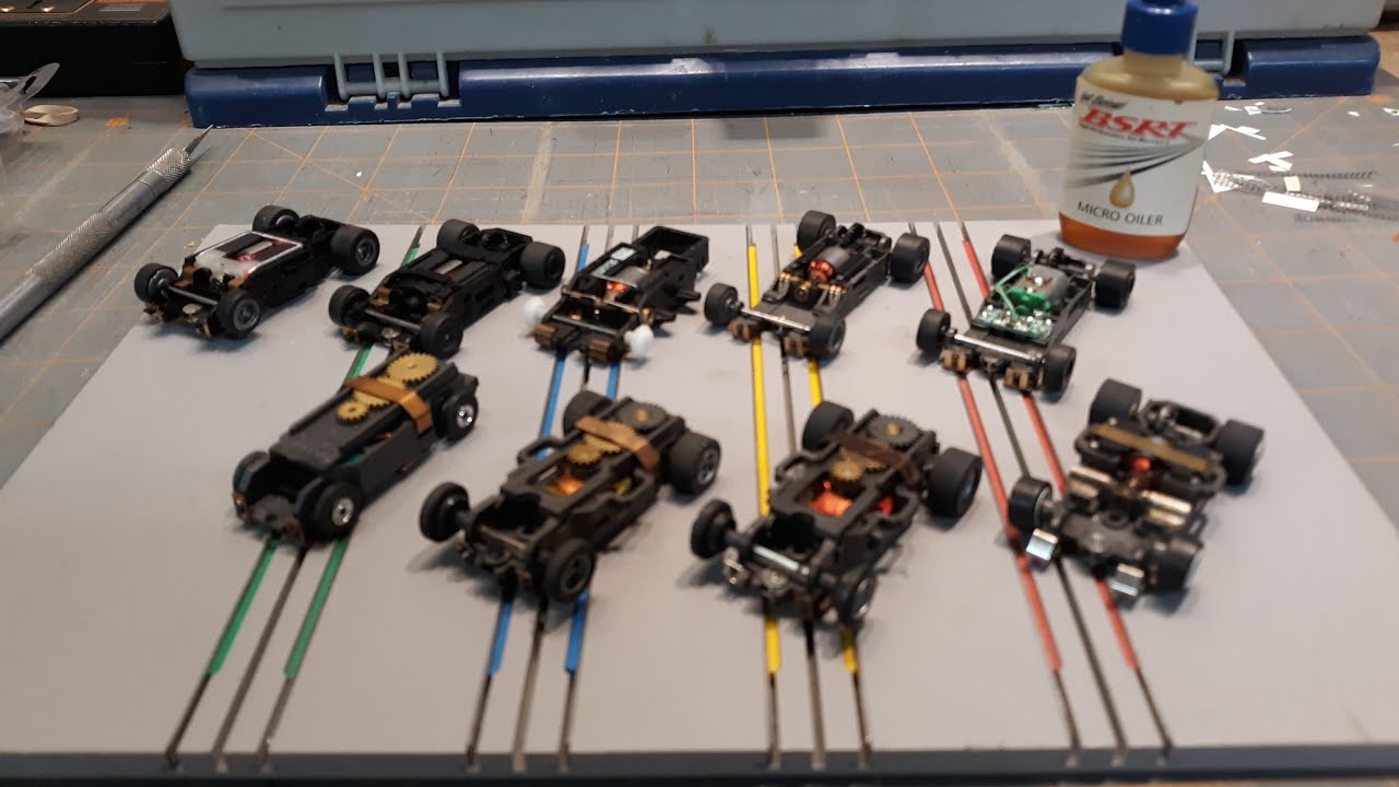Slotcar Tech:Oiling your slotcar