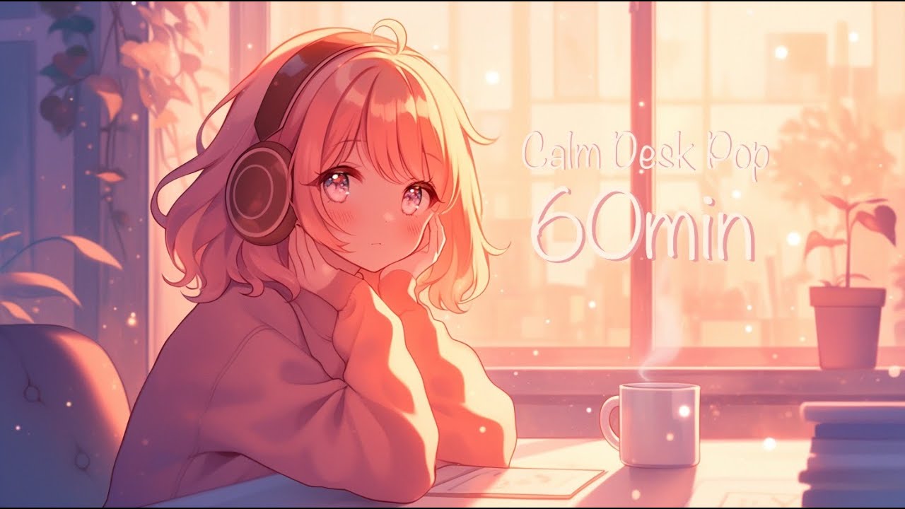 Calm Desk Pop – Cute Kawaii Chill Pop/Pixel Electro/Study & Work BGM｜chill/可愛い/まったり/作業用｜60min