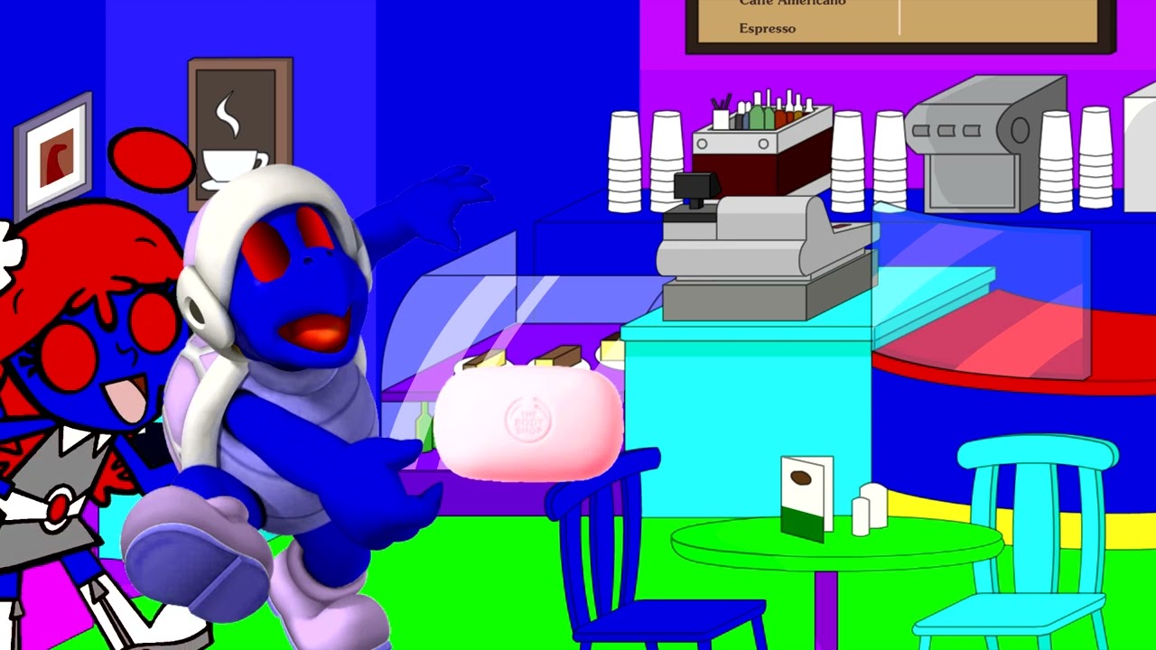 Dark Soap Bro Repaints The Coffee Shop/Grounded
