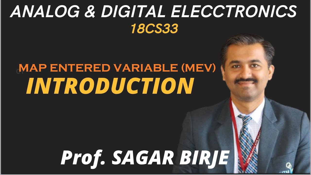 MEV Introduction | 18CS33 | Analog and Digital Electronics