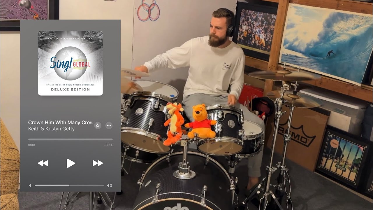 Crown Him With Many Crowns - Keith & Kristyn Getty (ALTERNATIVE DRUM COVER)