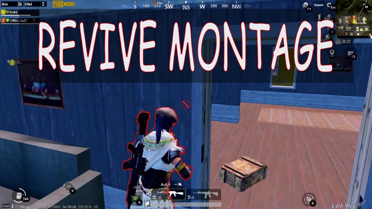 REVIVE MONTAGE | PUBG MOBILE GAMEPLAY | M80 GAMING