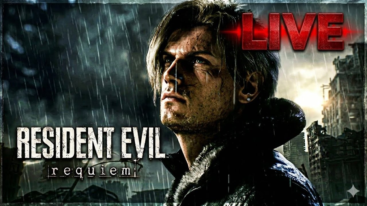 LETS CONTINUE IN RACCOON CITY!!!| RESIDENT EVIL REQUIEM PART 5