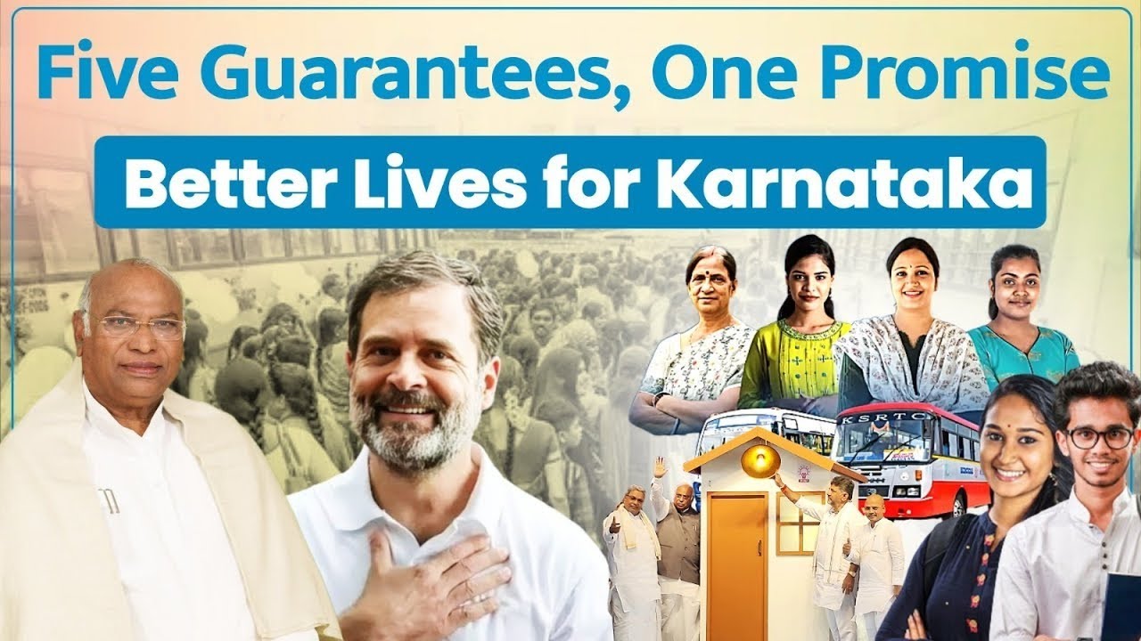 Congress' FIVE Guarantees in Karnataka are Changing the Lives of Millions ✨ | Rahul Gandhi