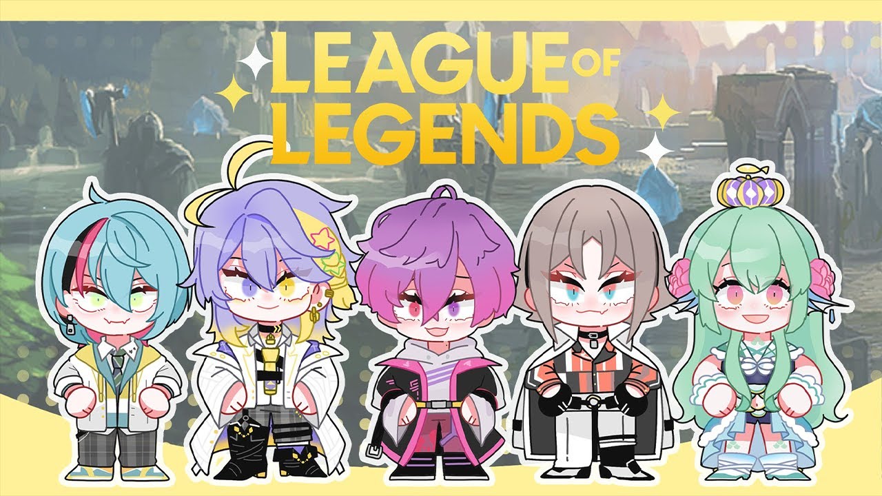 【LEAGUE OF LEGENDS】 i'm cringe 【NIJISANJI EN | Finana Ryugu】「Collab」 ft. Mysta, Aster, Kyo, & Uki