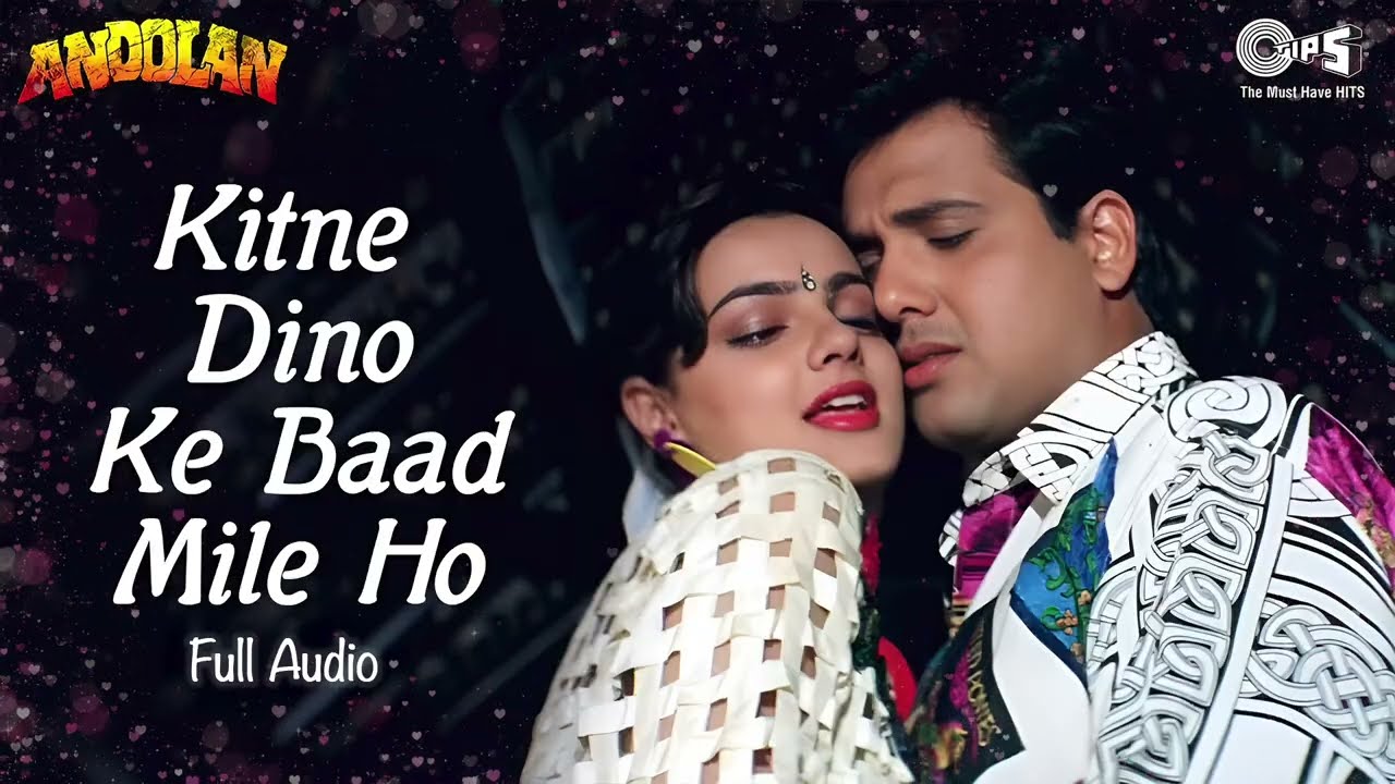 कितने दिनों के बाद मिले है - Kitne Dino Ke Baad Mile Ho | Kumar Sanu, Alka Yagnik | Hindi Love Gana