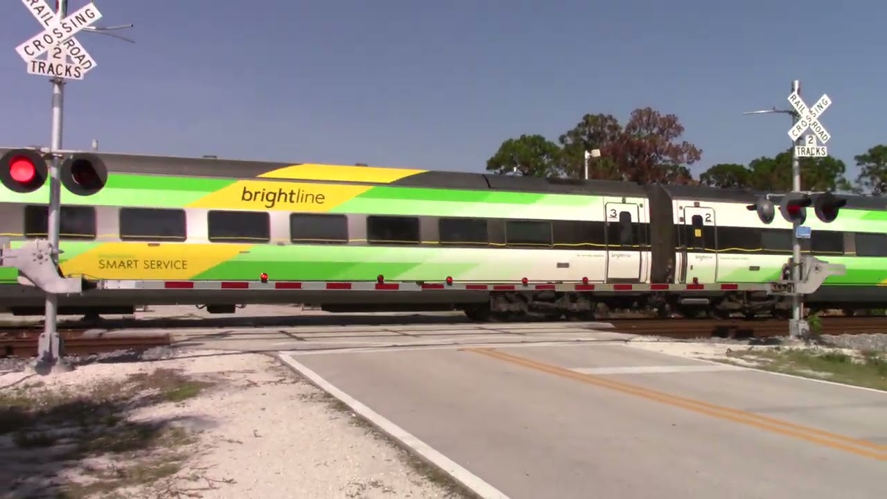 Another Brightline Train at Jonathan Dickinson State Park