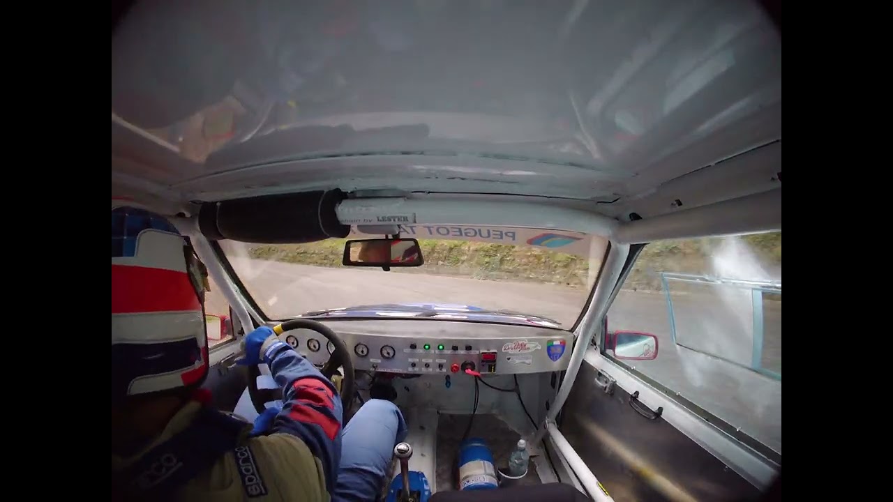 On board peugeot 205 gti slalom  Predappio-rocca delle camminate 2k25